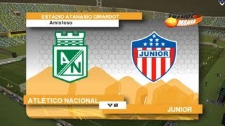 Nacional vs Junior Partido Completo-Pes Colombia Patch