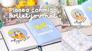 Bullet Journal Agosto ✨🐝 Planea conmigo