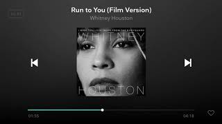 Whitney Houston - Run To You (Film Version) HD AUDIO