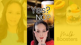 Is Beer SAFE to Increase Breast Milk Supply ? #shorts #breastfeeding