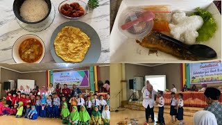 MENDAMPINGI ANAK KEGIATAN DILUAR SEKOLAH , LANJUT MASAK MENU MAKAN SORE