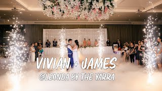 Vivian + James @Leonda by the Yarra