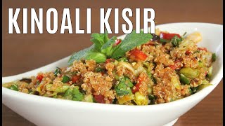 Glutensiz Kısır (Kinoalı) - çok sağlıklı - vegan salata - Canandan Tarifler