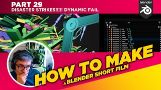Part 29 : Animating A Blender Short Film Live - "DUMP RUN"