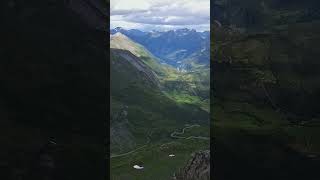 Dalsnibba - Europe’s highest fjord views from a road 🇳🇴 #shorts #norway #nature