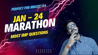 January 24 Marathon I QUIZ I Most Important Questions I MHCET 2025 I CLAT 2025 I Lawcupied