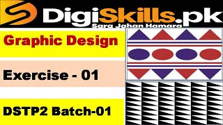 Graphic design exercise 1 batch 1 solution // dstp.2 Batch 1 graphic design exercise 1 solution