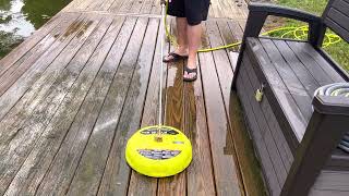 Power Washing the Dock 2023