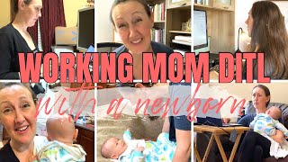 BUSY MOM DITL: Working From Home With A BABY | Productive Day in the Life of a Work From Home Mom