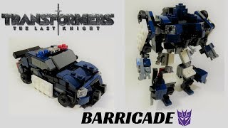 Lego Transformers 5 -The Last Knight- Barricade