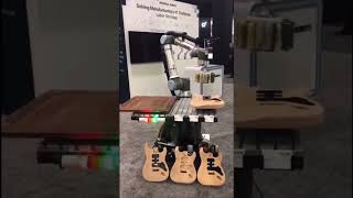 🦾 How It’s Made? | The Future Of Guitar Manufacturing #shorts #guitar #robot