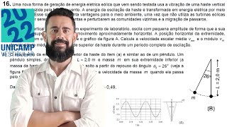 Segunda Fase Unicamp 2022 | Física | Questão 16