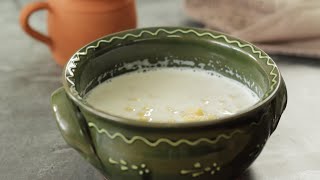 Milk Soup with Grated Pasta (Tejleves reszelt tésztával)