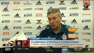 DOME DIZ Q FLAMENGO TEM MUITO O Q MELHORAR MAS AVISA PRECISÁVAMOS DE TEMPO