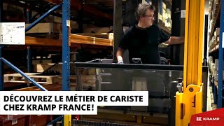 Découvrez le métier de Cariste chez Kramp France