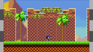 Sonic Advance Forever - Spin Dash test