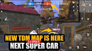 🧿 Finally! New TDM Map Is Here | New Crimson Castle TDM Map | Next Super Car Confirm Leaks | BGMI