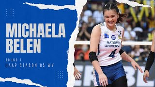 UAAP Season 85 Women's Volleyball | Round 1 | Michaela "Bella" Belen