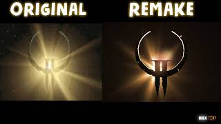 Quake II - ORIGINAL vs REMAKE - Intro