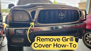 How to Remove Front Grill | 1st Generation Tacoma (1995-2004)