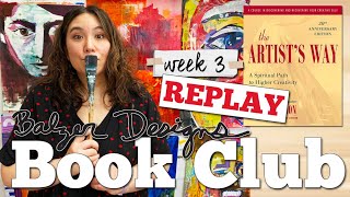 Book Club: The Artist's Way, Week 3