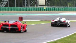 Koenigsegg Agera R, Ferrari LaFerrari, Porsche 918 Spyder (Assen)