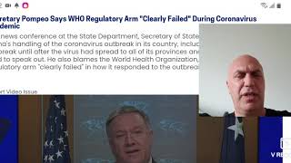 Sec Pompeo W.H.O."Clearly Failed" During Coronavirus Pandemic