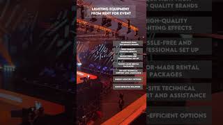 Illuminate your event with the perfect lighting.Let Rent for Event create the perfect mood for event