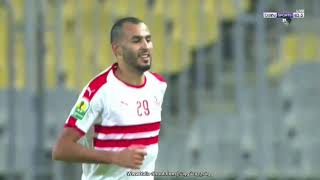 اهداف مباراة الزمالك ونصر حسين داي 1-1 تالق بوطيب