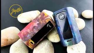 Wismec Reuleaux RXmini RESIN 80W Box Mod 1st Look