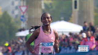 Tigist Assefa BMW BERLIN MARATHON 2022 - Women Course Record