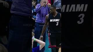 When Wade stared down heckling fan 😤 #shorts