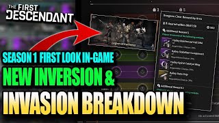 Invasion Dungeon & Inversion System First Look Breakdown! The First Descendant