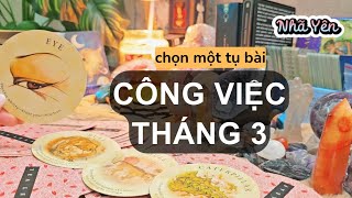 CÔNG VIỆC THÁNG 3 - chọn một tụ bài tarot 💓 Nhã Yên