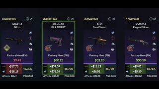 CS:GO P250 Pink DDPAT Trade Up Attempt. Riptide Operation Low Risk High Profit Trade Up.