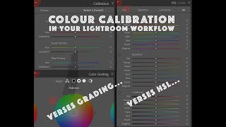 Colour Calibration in Your Lightroom Workflow