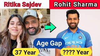 Rohit Sharma & Ritika Sajdev age gap 2023, Rohit Sharma age 2023, Ritika Sajdev age, #biographygyan