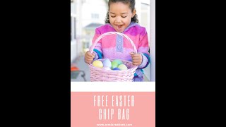 Free Easter Chip Bag Printable | Easter Printable | Party Favors