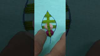 New Hand Embroidery Design beautiful long knot french stitch embroidery for beginners