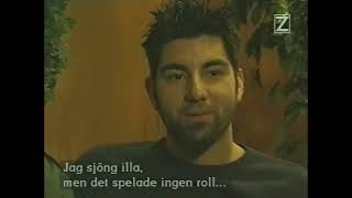 DEFTONES - interview in "ZTV Nytt" (ZTV) - 9 February 1998