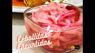 "Receta de CEBOLLAS ENCURTIDAS: Un bocado irresistible" /Pickled Onions Recipe An Irresistible Bite