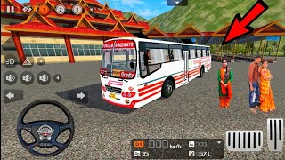 India Roadways Bus Mod In Bus Simulator Indonesia Roadways y Game Android Gameplay #mod