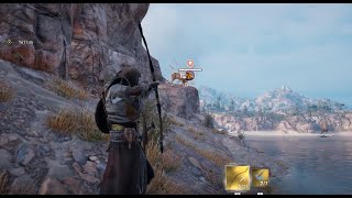 Assassin's Creed Origins: Killing Level 40 Lion at Level 14