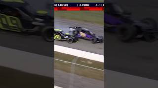 Wild modified finish at Thompson Speedway! #nascar #racing #modified #crash