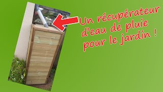 COMMENT RÉCUPÉRER L'EAU DE PLUIE ? (# Jardin-18)