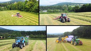 2ND CUT SILAGE & ARABLE SILAGE 2021! - Mchale Fusion 3 Plus - John Deere 6620 - JCB Tm320 (Ireland)