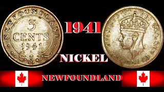 1941 newfoundland nickel