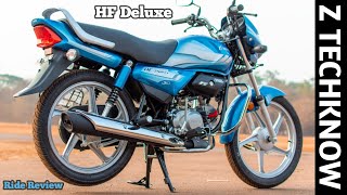 Hero HF Deluxe BS6 Ride Review हीरो की सबसे सस्ती और बेहतरीन बाइक | Price Mileage | Z Techknow