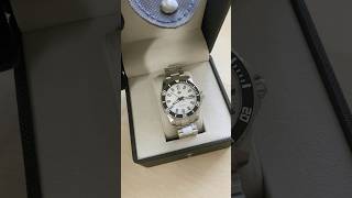 Men's silver Phoibos watch with steel strap Leviathan 200M - PY050E White Automatic 40MM