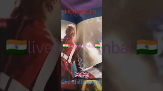 Iron Maiden/Churchill's speech/flight 666/live in Mumbai India#ironmaiden #india #classicmetal #live